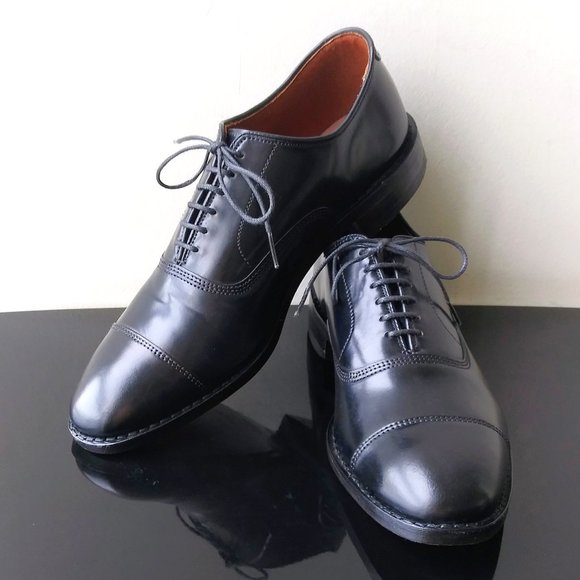 Allen Edmonds Park Avenue Shell Cordovan Cap-Toe Oxford Handcrafted in USA - Picture 10 of 13